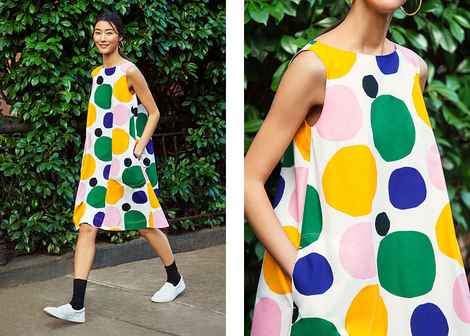 Illustration for article titled Uniqlo Goes Finnish With a Bold and Bright Marimekko CollaborationÂ